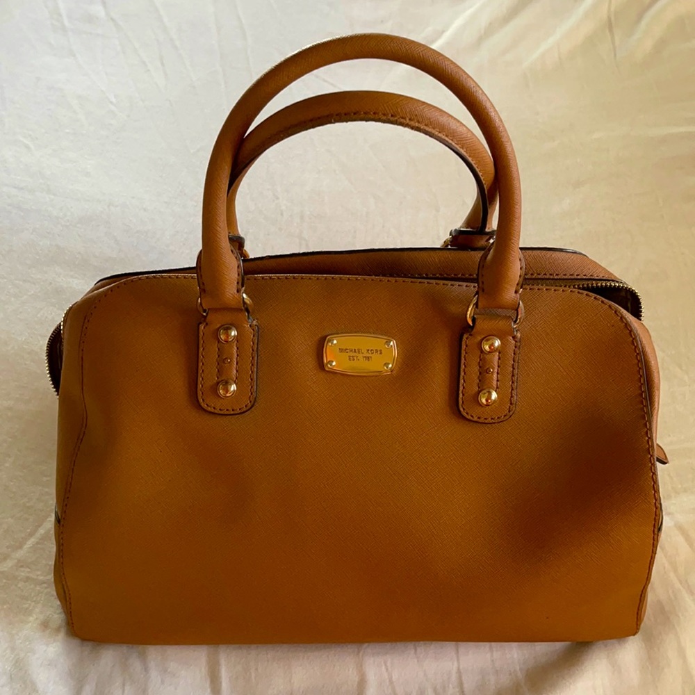 Michael Kors Tan Satchel